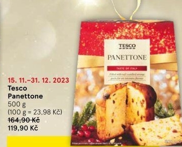 Panettone Tesco