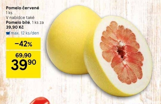 Pomelo červené