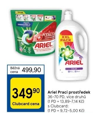 Prací prostředky Ariel