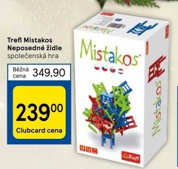 Společenská hra Mistakos - Neposedná židle Trefl