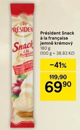 Sýr Snack Président