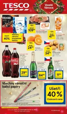 akční leták Tesco 13.12.2023-19.12.2023