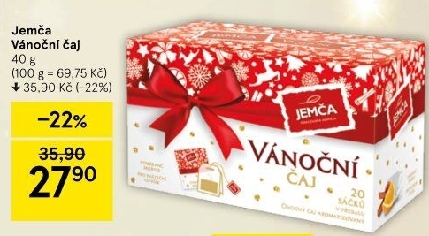 Čaj vánoční Jemča