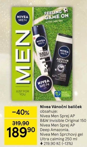 Dárková kazeta pánská Men Nivea