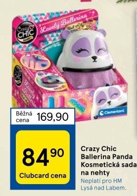 Kosmetická sada Crazy Chic Clementoni