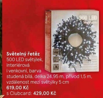 LED světelný řetěz