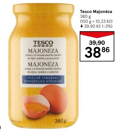 Majonéza Tesco