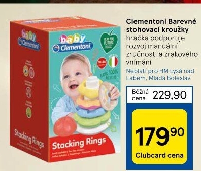 Stohovací kroužky Clementoni