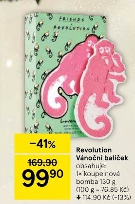 Šumivá bomba do koupele Makeup Revolution