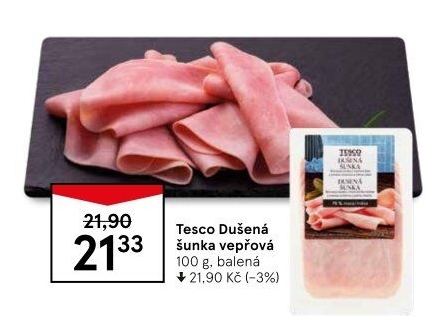 Šunka vepřová Tesco