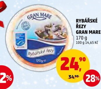Řezy rybářské Gran Mare