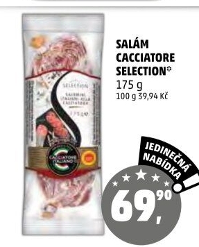 Salám Cacciatore Selection