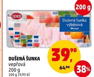 Šunka vepřová dušená LE&amp