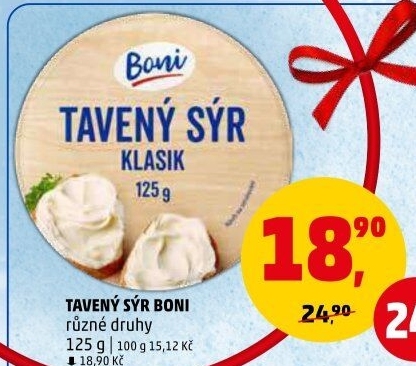 Sýr tavený Boni