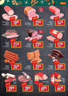 akční leták BILLA 13.12.2023-24.12.2023