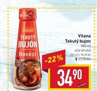Bujon tekutý Vitana