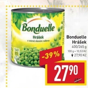 Hrášek Bonduelle