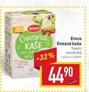 Kaše ovesná Emco
