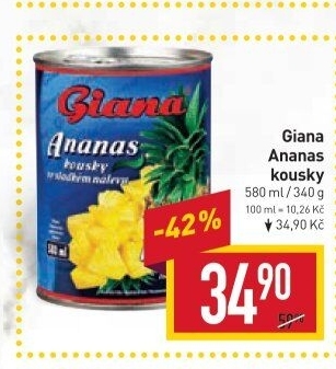 Kompot ananas Giana