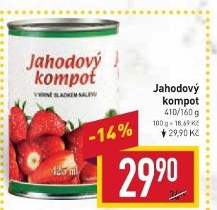 Kompot jahody