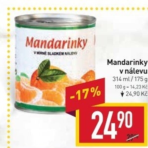 Kompot mandarinky