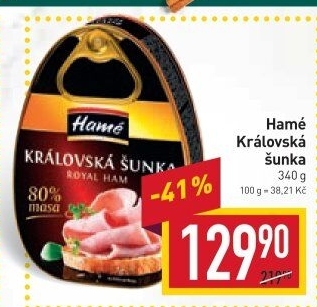 Královská šunka Hamé