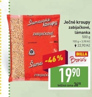 Kroupy šumavské Mlýn a krupárna MRSKOŠ