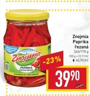 Paprika Znojmia