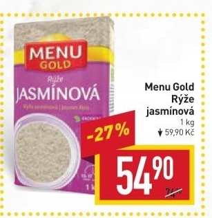 Rýže jasmínová Menu Gold