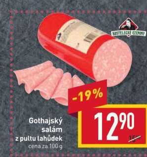 Salám Gothaj Kostelecké uzeniny