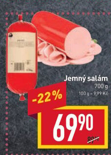 Salám jemný Kostelecké uzeniny