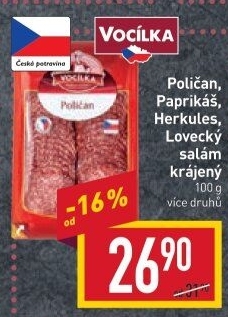 Salám Poličan Vocílka