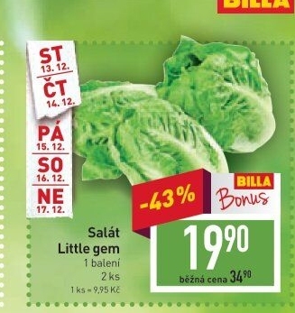 Salát little gem