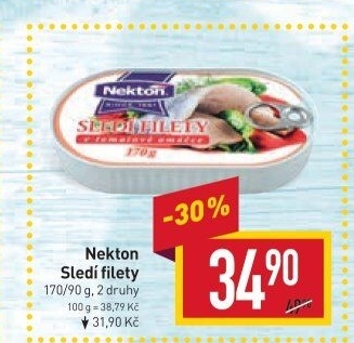 Sleď filety Nekton