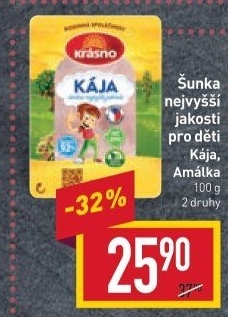 Šunka dětská Kája nejvyšší jakosti Krásno