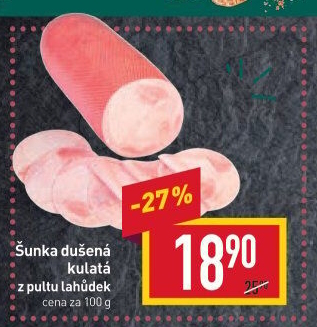 Šunka dušená kulatá