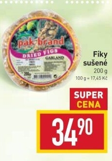 Sušené fíky Garland