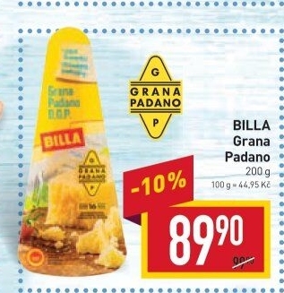 Sýr Grana Padano Billa
