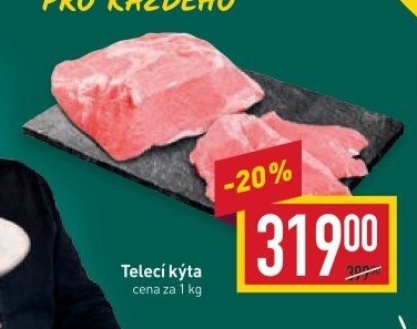 Telecí kýta - ořech