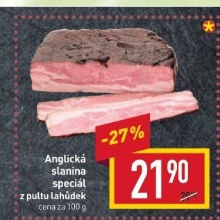 Anglická slanina speciál