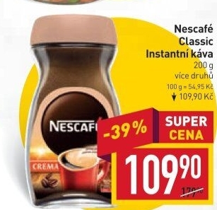 Instantní káva Nescafé Classic