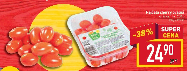 Rajčata cherry Billa Bonvia