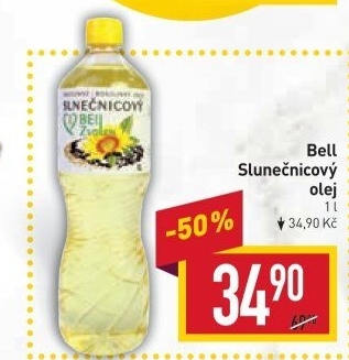Slunečnicový olej Bell Zvolen