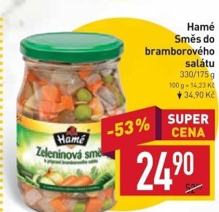 Směs do bramborového salátu Hamé