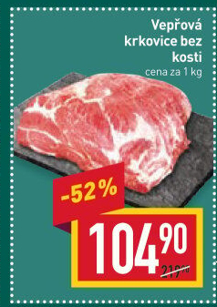 Vepřová krkovice bez kosti