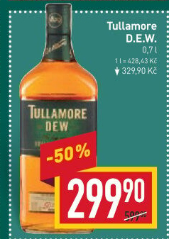 Whiskey irská Tullamore Dew