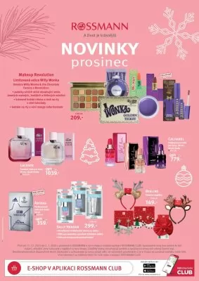 akční leták ROSSMANN drogerie 13.12.2023-2.1.2024