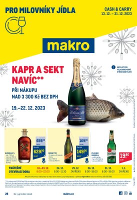 akční leták Makro 13.12.2023-31.12.2023