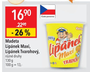 Dezert Lipánek Madeta