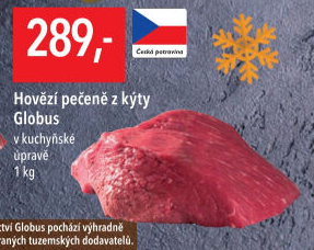 Hovězí pečeně z kýty Globus